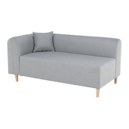 Kondela Pohovka, látka sivá, ľavá, BROKEN