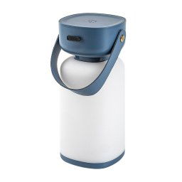 Rabalux Modrá LED zahradní nabíjecí lampa Funes 3W 77145
