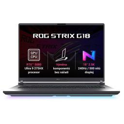 ASUS ROG Strix G18U9-275HX32GB1TB SSDRTX508018" 2.5KWin11HomeGray G815LW-NEBULA003W
