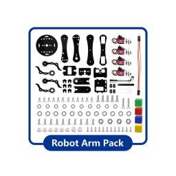 Stavebnica ACEBOTT Rozširujúca sada (roboticka ruka) pre robotické autíčko Arduino