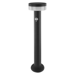 EMOS Antracitové záhradné solárne LED svietidlo s pohybovým čidlom Terion 2W IP44 50cm ZGJ0B4S