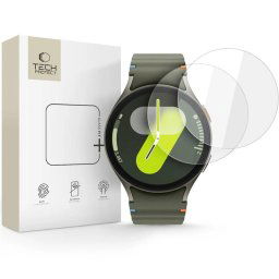 Tech-Protect Tvrdené sklo Glass Fit+, Samsung Galaxy Watch 4 / 5 / 6 / 7 (44 mm), 2 kusy