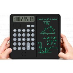 Kalkulacka solarna 6,5" + LCD zápisník ako poznámkový blok + Pero na písanie