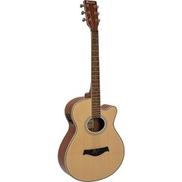 Elektro-akustická gitara AW-400 western nature Dimavery