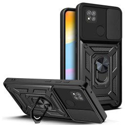 Techsuit CamShield, Xiaomi Redmi 9C / Redmi 9C NFC, čierny