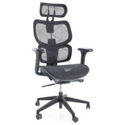 Ergonomická stolička DEVON BLACK, čierna