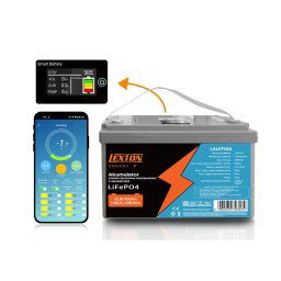 Batéria LiFePO4 12,8V 100Ah LEXTON LXLFP100 s BMS