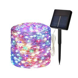 Solárne vianočné osvetlenie drôt 200 LED