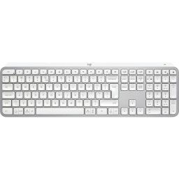 Logitech MX Keys S - bezdrôtová podsvietená klávesnica - US - bledošedá 920-011588