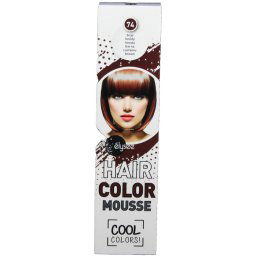 Wats Elysée Color Mousse farebné penové tužidlo, farba hnedá 75 ml