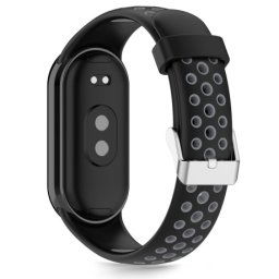 Tech-Protect Iconband Air remienok na Xiaomi Smart Band 8 / 9 / 10, black / grey