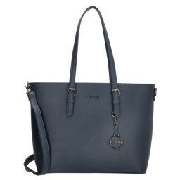 Tmavomodrá prémiová shopper kabelka „Rachel“