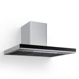 Klarstein Verosteel digestor | Elegantný, minimalistický, výkonný | Trieda A++ | 881,6 m³/h | 90 cm