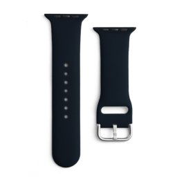 BStrap Silicone remienok na Apple Watch 38/40/41mm, black