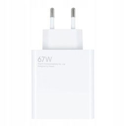 Xiaomi MDY-14-EW USB-A 67W Cestovní Nabíječka White (Bulk)