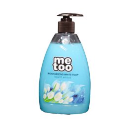 MeToo Biely Tulipán tekuté mýdlo s pumpičkou 500ml