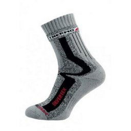 Dámske a pánske ponožky NOVIA | SILVERTEX Thermo 1253 sivá 30-31