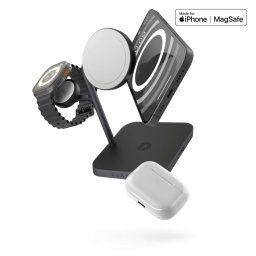 ZENS 4-in-1 MagSafe + Watch Wireless Charging Station ZEAPDC01