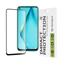 Techsuit 111D Tvrdené sklo, Huawei P40 Lite / P20 Lite 2019, čierne
