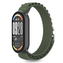 Tech-Protect Nylon Pro remienok na Xiaomi Smart Band 8 / 9 / 10, army green
