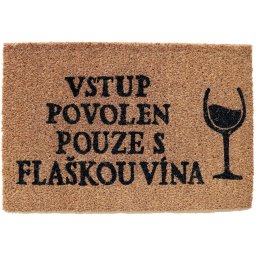 Kokosová rohožka NOVIA | víno