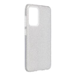 Forcell Obal Forcell Shining, Samsung Galaxy A52 LTE / 5G, strieborný