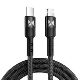 Wozinsky kábel USB-C - Lightning, Power Delivery 18W, 2m čierny (WUC-PD-CL2B)