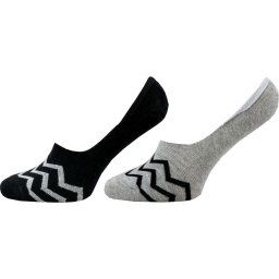 Bavlnené ponožky NOVIA | Fashion Invisible 2pack I-4 43/46