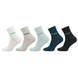 Dámske a pánske ponožky NOVIA | Comfort s bambusom 1033 - balenie 5 párov 25-26