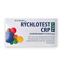Biogema CRP Rýchlotest samodiagnostický test z krvi 1 ks