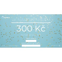 Olivie Elektronický darčekový poukaz K NARODENINÁM Hodnota: 300 Kč