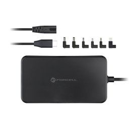 Forcell F-Energy E856 Univerzálny adaptér pre notebooky, 65W, čierny