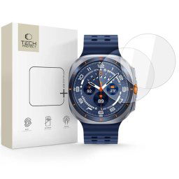 Tech-Protect Tvrdené sklo Glass Fit+, Samsung Galaxy Watch Ultra 2024 / 2025 (47 mm), 2 kusy