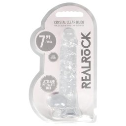 RealRock - realistick dildo - priehadn - 17 cm