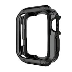 MG Soft Strong puzdro na Apple Watch 7/8/9 45mm, čierne