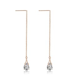 Olivie Řetízkové náušnice SLZA ROSE 9306