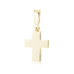 Olivie Stříbrný přívěsek KŘÍŽEK GOLD 9407