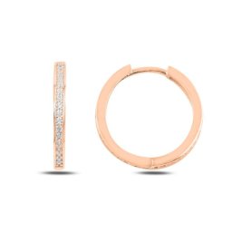 Olivie Stříbrné kruhy ROSE 2 cm 9537