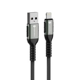 Forcell F-Energy kábel USB A - Lightning, 2,4A, 12W, 0,5 m, čierny