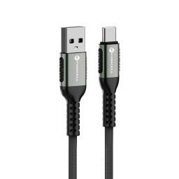 Forcell F-Energy kábel USB A - USB-C, QC4.0, 3A, 66W, 0,5 m, čierny