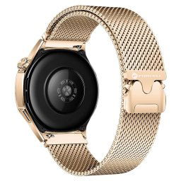 Forcell F-Design FS10 Oceľový remienok pre hodinky Samsung Watch 22 mm, zlatý