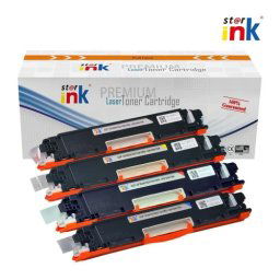 Starink sada tonerů 130A - CF350A Bk + C/M/Y pro tiskárny HP - originál
