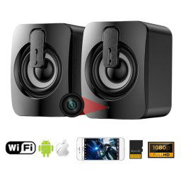 Reproduktory s kamerou spy spionazna kamera s FULL HD + Wifi P2P