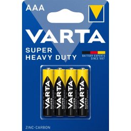 Energizer Varta Super Heavy AAA batéria 4ks