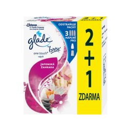 Glade Touch & Fresh Relaxing Zen aerosólový osviežovač vzduchu náplň 3ks x10ml