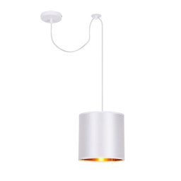 Candellux Bielo-medený závesný decentrálny luster Atlanta pre žiarovku E27 31-00637