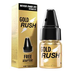 GOLD RUSH Poppers 10 ml + Adapter