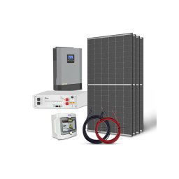 Solárna zostava ostrovná TRINA 1780Wp, baterie LiFePO4 48V 100Ah, měnič 48V/230VAC 5500W