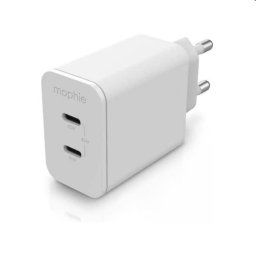 Mophie - Sieťový adaptér 45W GaN USB-C PD - biela ZG409909299