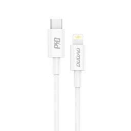 Dudao kábel USB-C - Lightning, 18 W Power Delivery 1 m, biely (L6X white)